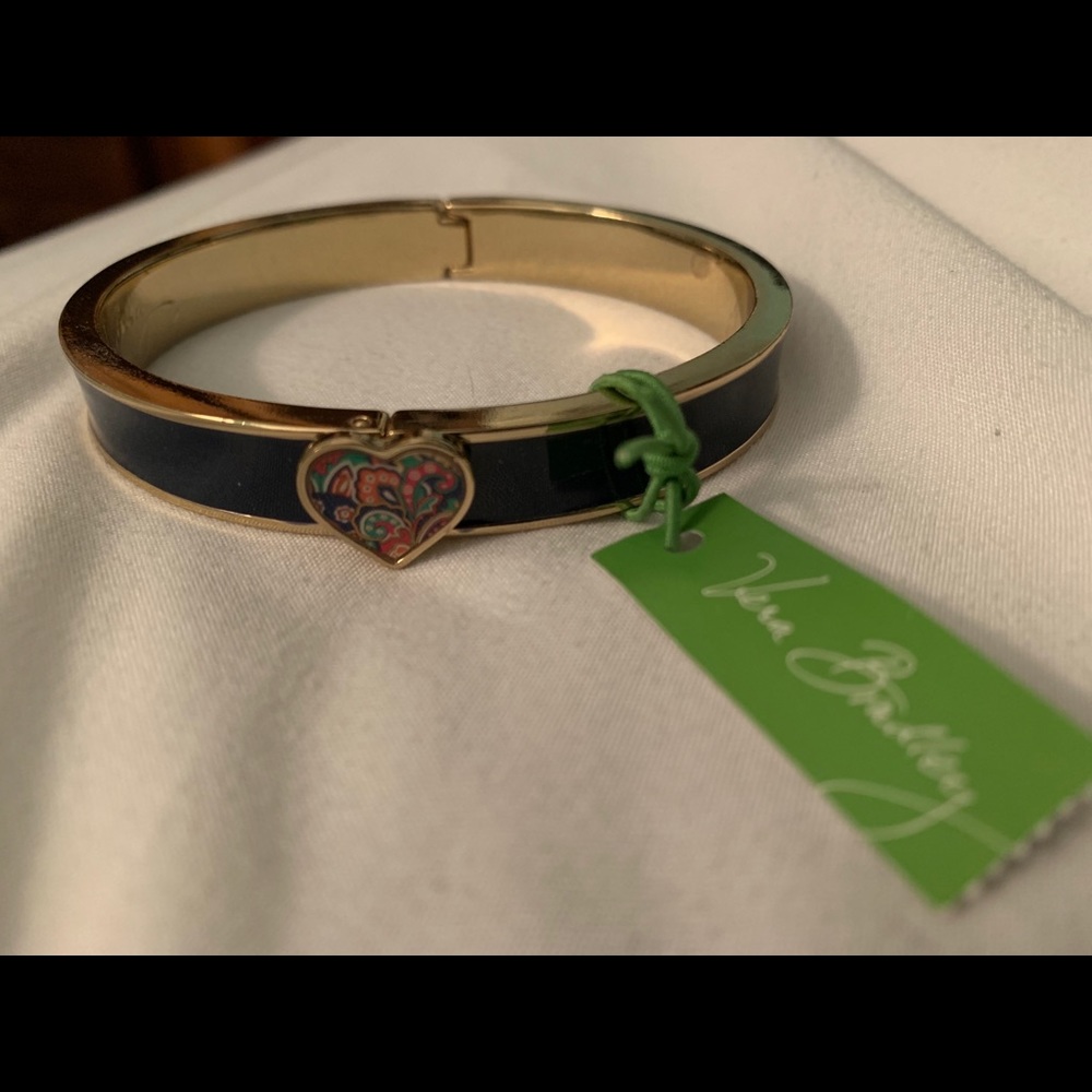 Vera Bradley Venetian Paisley Heart Bangle